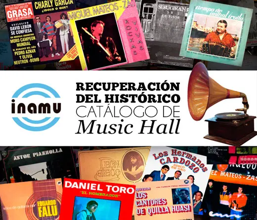 Comunicado de Prensa: Recuperacin del Catlogo discogrfico de Music Hall.